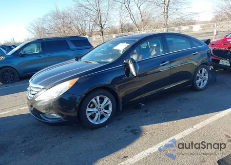 2012 Hyundai Sonata Limited z USA, uszkodzony, nr VIN 5NPEC4AC2CH479705